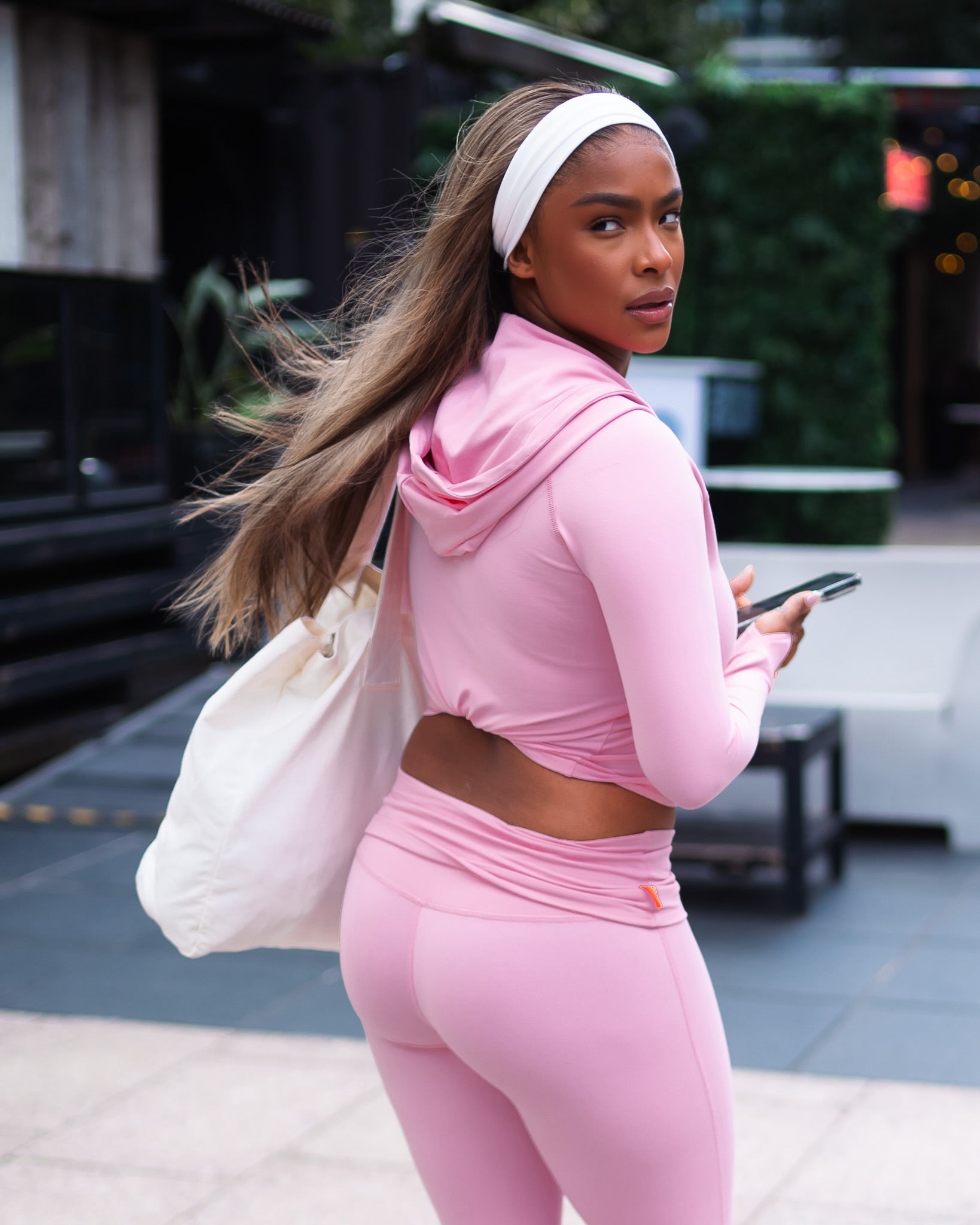 Sculpt Jacket - Blush